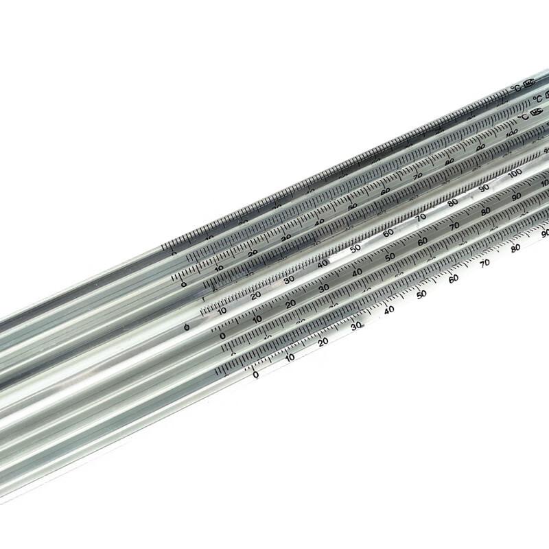 Стеклянный термометр с ртутью