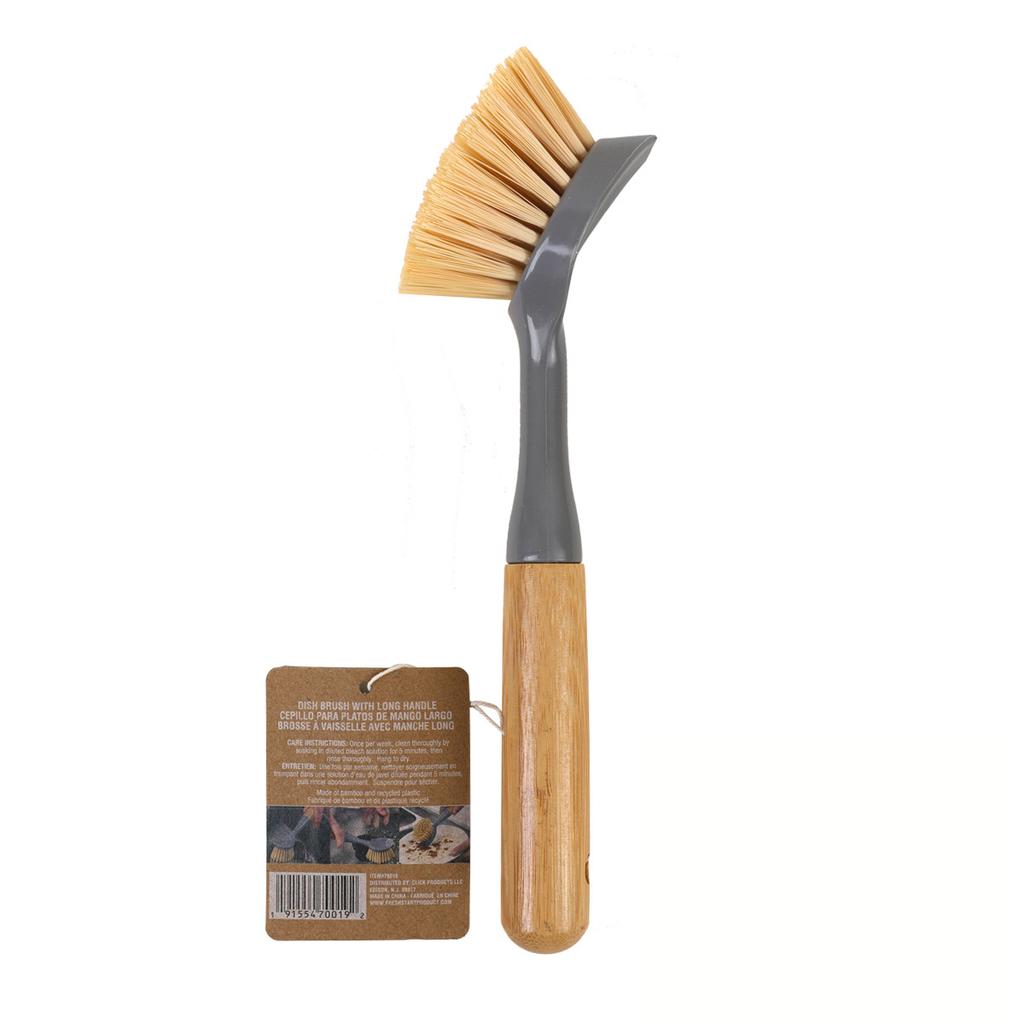 Бытовая кухонная щетка для мытья посуды с длинной ручкой не повреждает посуду и не прилипает к маслу, артефакт для мытья посуды ARI