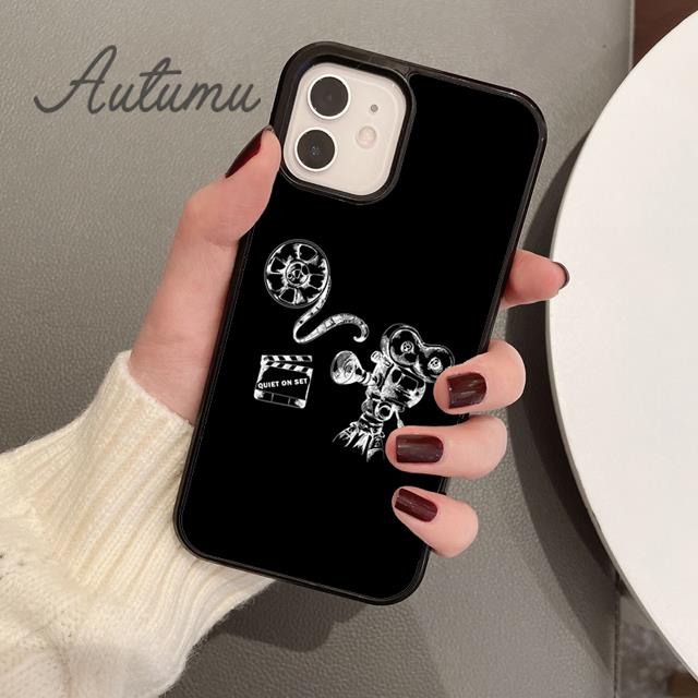 Чехол для телефона с хлопушкой, кинофильмом, для iPhone 11 12 13 14 Pro Max mini XR XS SE 2020 7 8 Plus Galaxy S21 S22