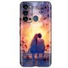 Чехол для ITEL Vision 3 Модный Чехол-Кот Подсолнух для Телефона Для Itel S17 S 17 S661W Мягкий ТПУ Черный Силиконовый Чехол Бампер Vision3