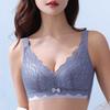 Lace Lingerie Women's Thin Folding Bra Adjustable Secondary Breast Bra Push Up Bra