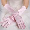 Womens Satin Long Gloves Opera Wedding Bridal Evening Party Prom Gloves
