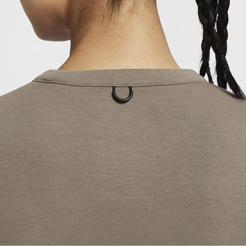 Nike Повседневный спортивный простой пуловер толстовка женская толстовка темно-хаки HQ8194233