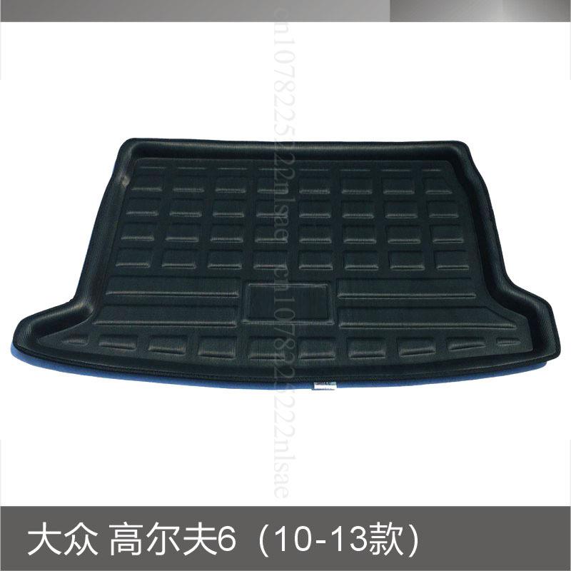 Новые коврики в багажник для VW Golf 6 2010-2013 Аксессуары Водонепроницаемый Нескользящий Вкладыш Коврик для пола для Volkswagen Golf6 Вкладыш в багажник