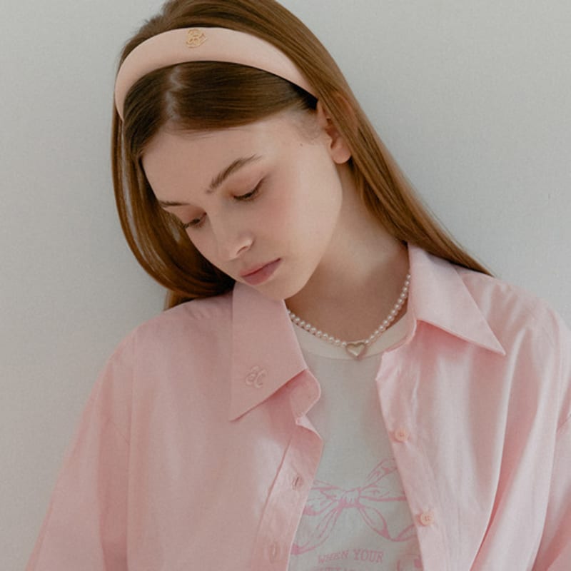 АНОЭТИЧЕСКАЯ НОВАЯ АНК САТИНОВАЯ ПОВЯЗКА ДЛЯ ВОЛОС_РОЗОВАЯ