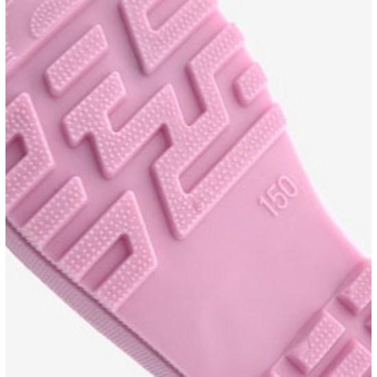 Сапоги из ПВХ со складками Hello Kitty от Sanrio Girls MBHKB10008, популярный персонаж в Корее