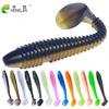 T-Tail Spiral Soft Bait Worm Set - Artificial Fishing Lure
