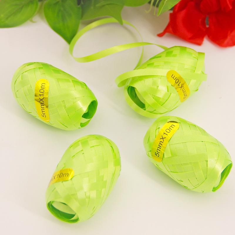 5MM*10M Egg Shape Balloon Ribbon Wedding Party Decoration