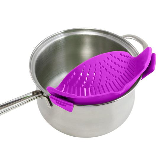 Фильтр для мойки Clip on Sink Dreiner Pan Pasta Dreiner Silicone Food Dreiner Anti Spill Drain Basket Universal Drailer для кухни, ресторана, пикника