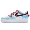 Кроссовки Nike Air Force 1 Low Skateboard Мужские Синие Белые Красные Черные CW2288-111(Команда80-)