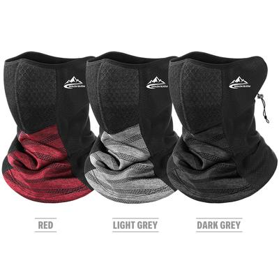 Зимняя грелка для шеи с 1 шт. активным угольным фильтром для мужчин и женщин ветрозащитная Балаклава для лица теплая