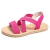 Fashion Women Sandals Summer New Flats Fashion Plus Size 43 Beach Sandels Outdoor Lightweight Breathable Summer Platform Roman Sandals