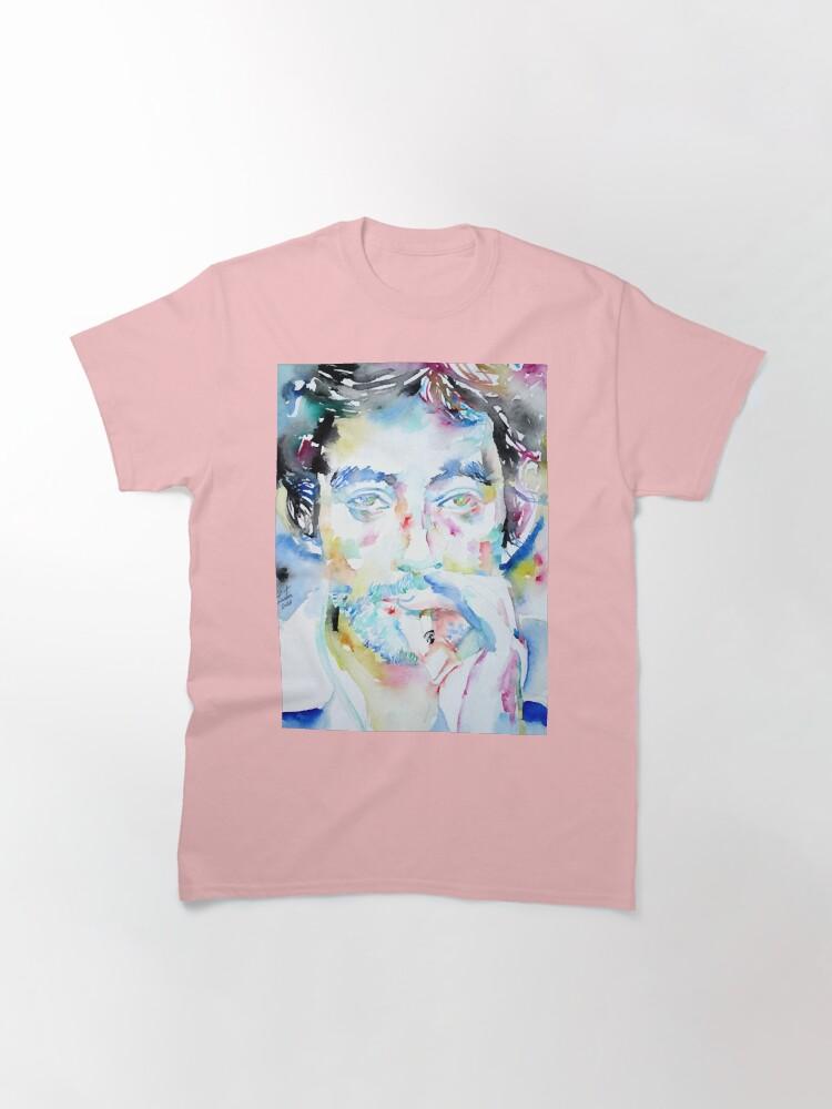 Serge Gainsbourg SERGE GAINSBOURG watercolor portrait Classic T-Shirt