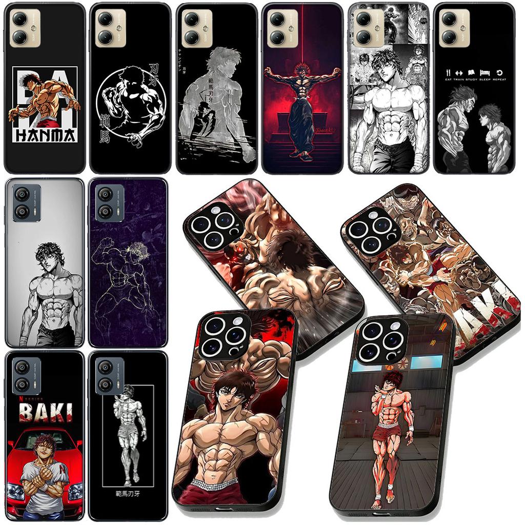 Hanma Baki Cartoon Protective Cover for Xiaomi Poco C85 C65 C75 X7 X6 M6 M8 F7 F8 Ultra F6 Pro Phone Case