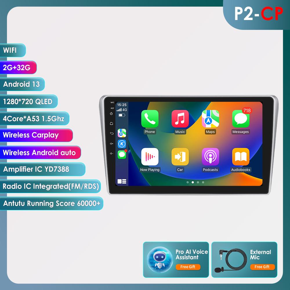 Hizpo 2din Android авторадио для Toyota Avensis T25 2002-2008 автомобильное радио мультимедийный видеоплеер GPS Navi головное устройство Carplay Auto 4G SWC RDS FM DVR Cam