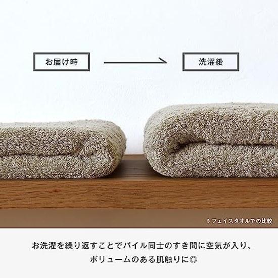 Bloom Imabari Towel Certified Handkerchief 6-Piece Set Hand Cotton 100 Made Japan (Carbon Black)