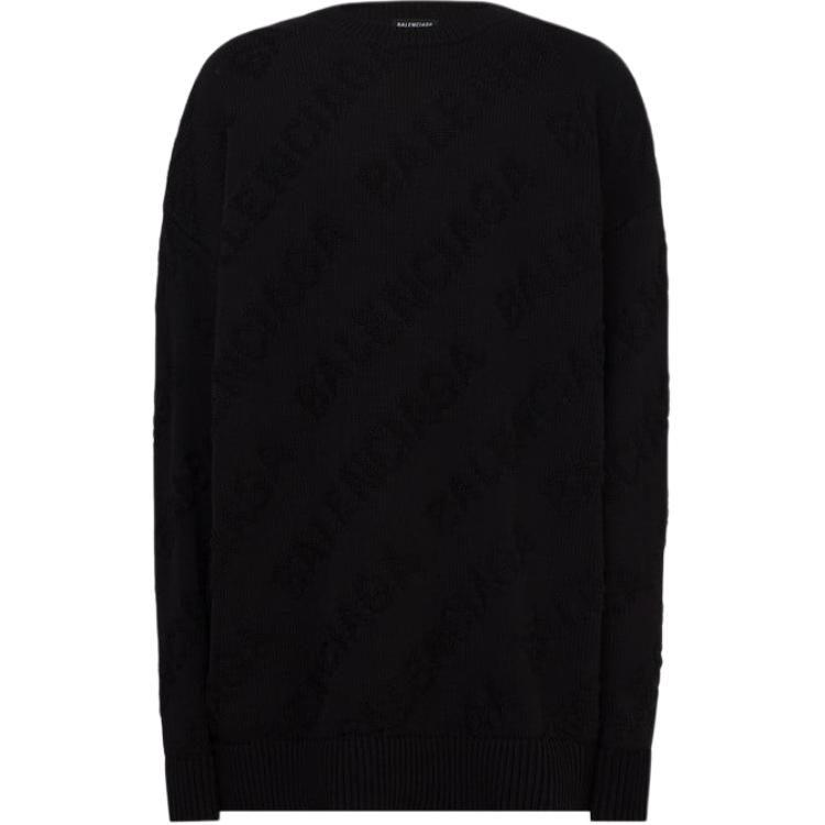 Balenciaga Толстовка Мужская Черная 662728T31661000