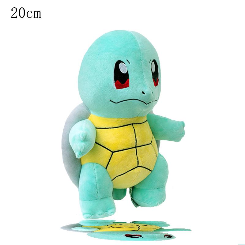 20cm Anime Pokémon Horsea Charizard Plush Toy Bewear Spheal Poliwag Sylveon Doll Mudkip Pikachu Plushie Children's Gifts