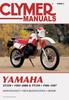 Книга Yamaha XT350 & TT350 Motorcycle (1985-2000) Service Repair Manual