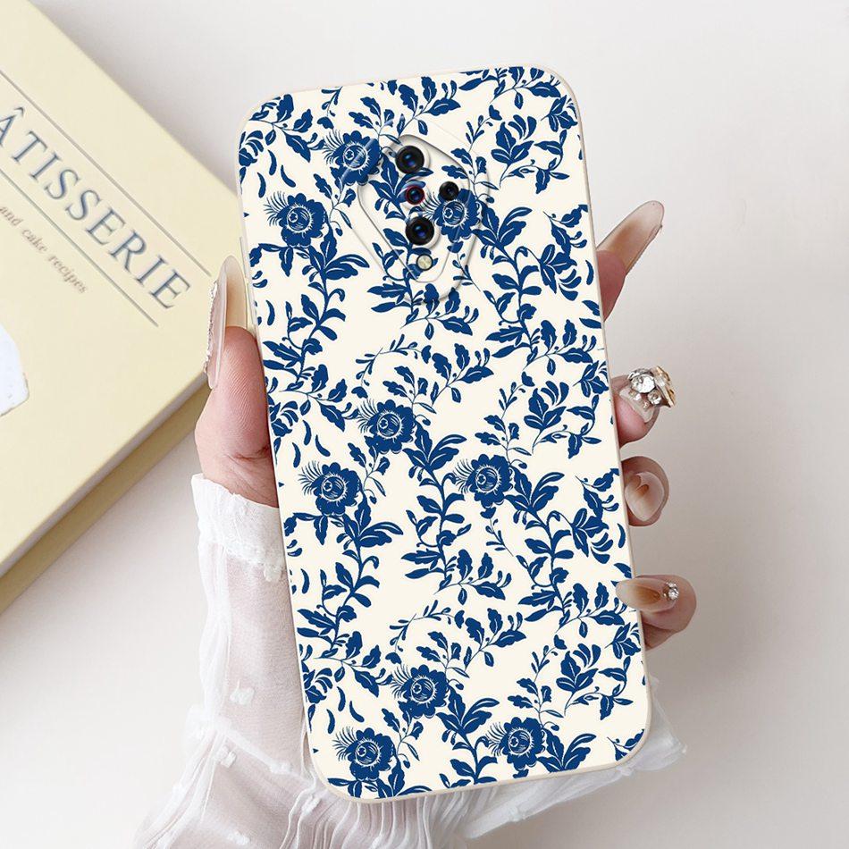 For Vivo S1 Pro (1920) / S1 (1907) Beautiful Bow Rose Painting Phone Case For Vivo S1 S1Pro Soft Silicone Shockproof Cases