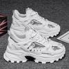 Fashion Hot Sale Spring Men's White Casual Sneakers Fashion Height Increasing Sneakers Men Brand Chunky Platform Shoes Zapatilla Hombre