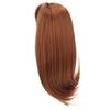 8in To 9in Doll Hair Wig High Temperature Fiber Mesh Long Curly Doll Hair Replacement for 1 3 Doll Crimson