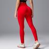Summer high-waisted yoga pants, peach buttocks, abdomen and buttocks, no folds, embarrassing line fitness pants, and yoga pants outside.
