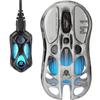 GravaStar WirelessWired Gaming Mouse, Lightweight, 4K Polling Rate, 26000 DPI, Low Latency, High Sensitivity, 2.4GBluetoothUSB Wired, 200 Hours of