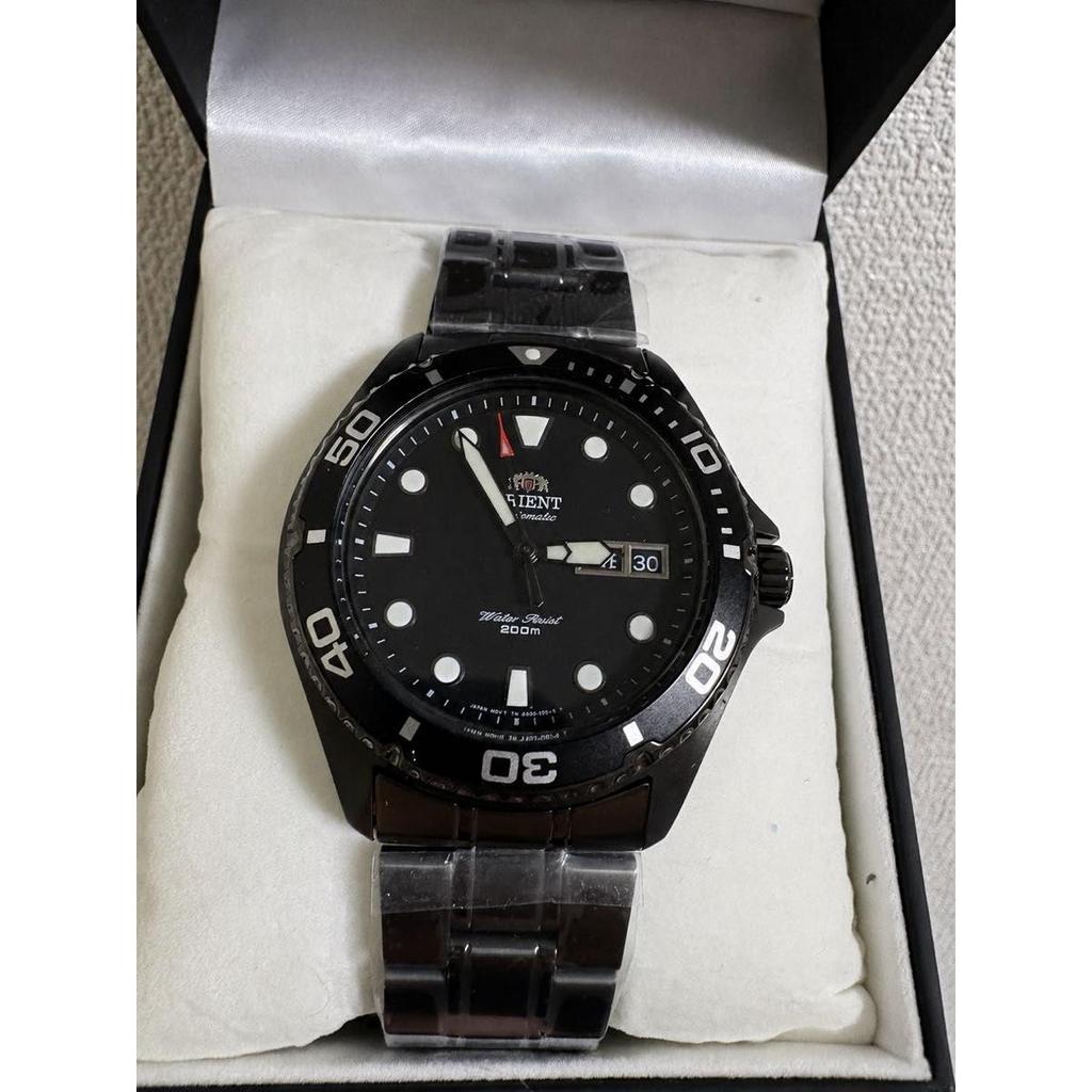 Б/у [Новые] ORIENT FAA02003B9 RAY RAVEN II Автоматические Мужские Полностью Черные Ограниченная Серия для Зарубежного Рынка