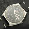Seiko 5 АВТОМАТИЧЕСКИЕ ВИНТАЖНЫЕ ЯПОНСКИЕ 6319A МУЖСКИЕ ЧАСЫ С АРАБСКИМ ЧЕРНЫМ ЦИФЕРБЛАТОМ a701317-5 R206a-a701317