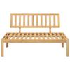 VidaXL Canapé central palette de jardin bois massif d'acacia, canapé de jardin, siège de jardin, siège d'extérieur, canapé 365850