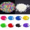 Vogue Kids Elastic Band Candy Color DIY Rubber Loom Bands Weaving Lacing 600PCS Bracelet Anklet Rainbow