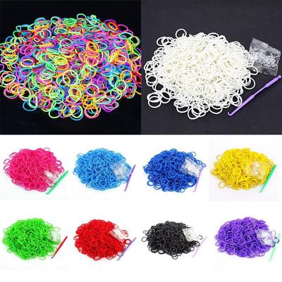 Эластичная лента Vogue Kids конфетного цвета DIY резинки для плетения шнурков 600 шт браслет браслет на лодыжку радуга