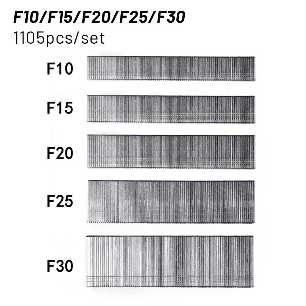 1105 шт. Скобы Гвоздики F15/F20/F25/F30 Набор для украшения мебели