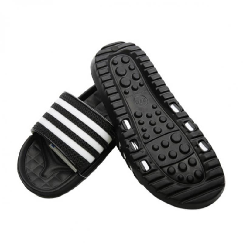 Daiso Eva Black Three Wire Slippers About 270 Mm