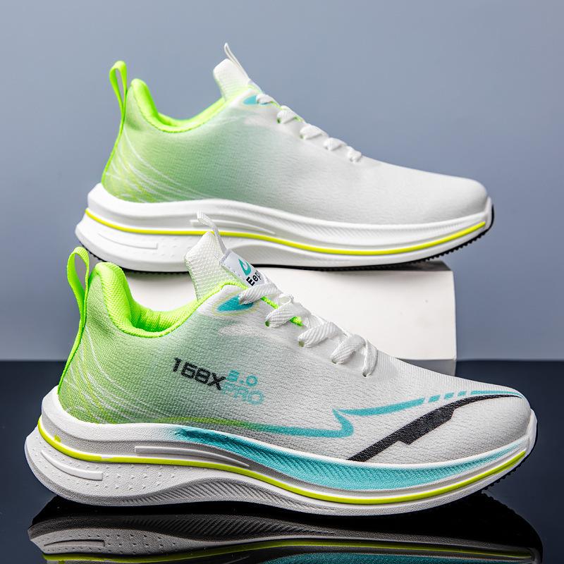 Четыре сезона Новая мужская обувь Кроссовки Модный тренд Удобные Дышащие Мягкая подошва Беговые кроссовки Модная мужская обувь