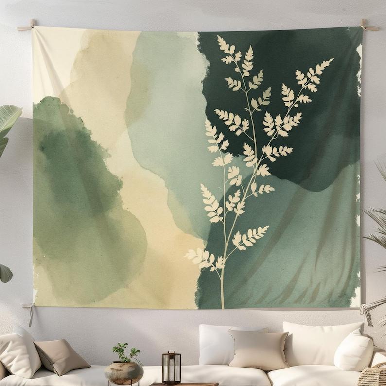 Bohemian interior design tapestry