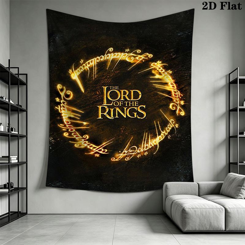 Lord Rings Trilogy Tapestry Background Cloth Wallmounted Soft Wall Covering Decoration Background Cloth