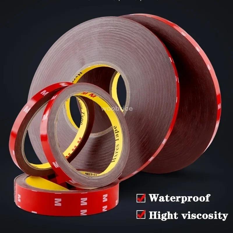 30 см сверхпрочная двухсторонняя клейкая лента для автомобиля, специальная, отрывается, не оставляя следов, высокая вязкость, крепление, липкая