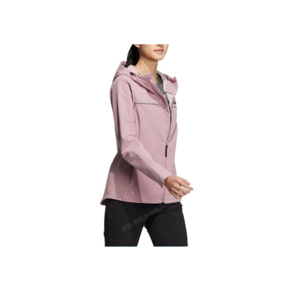 adidas Ss23 Utilitas Softshell куртка для активного отдыха куртка с капюшоном женская куртка фиолетовая IC7985