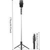 1.7m Telescopic Selfie Stick 360° Rotating Selfie Stick Tripod  Vlog Photography