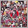 100 наклеек из аниме Kakegurui: Красочная граффити-декорация для DIY-канцелярии и блокнотов