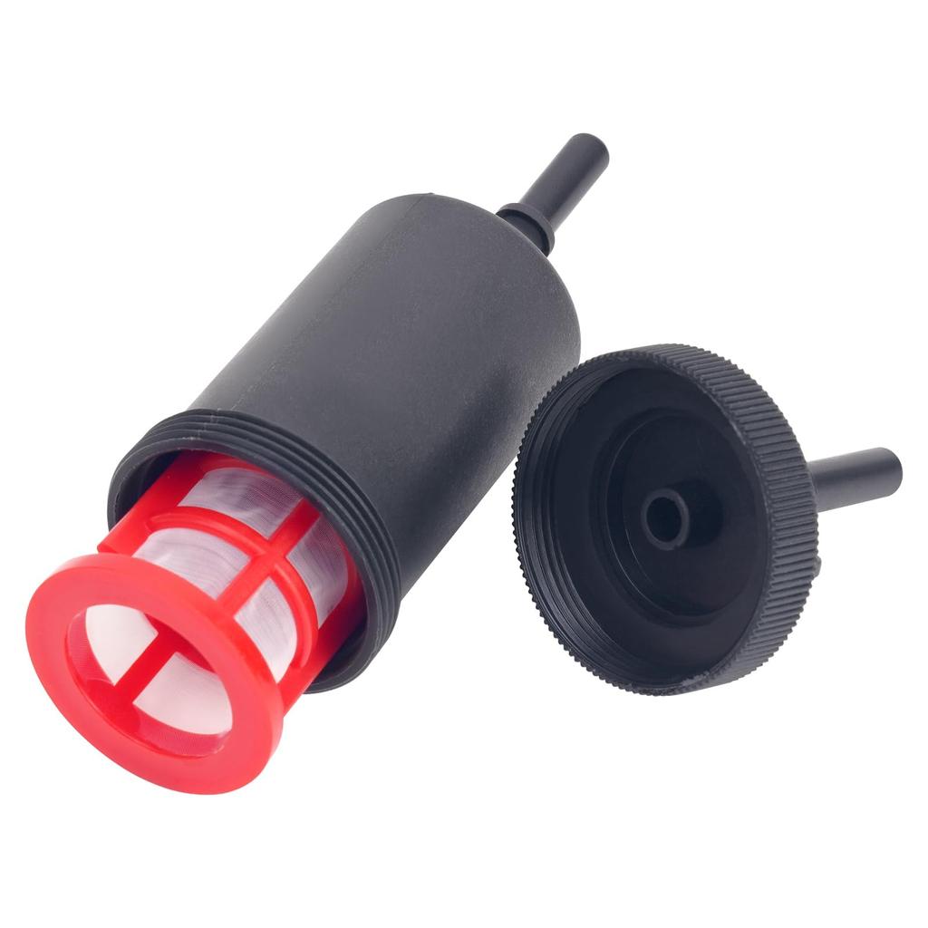 AHL Топливный фильтр, Бензиновый фильтр, 0,2 дюйма (6 мм), и Газовые Детали, Совместимые с Высоким Расходом, Съемные, Универсальные