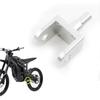 Универсальный, для Segway X160 X260, совместимый с электровелосипедом, 2 шт., Крепежный кронштейн для подножки, изготовленный на станке с ЧПУ, для Sur-Ron Light Bee, держатель подножки