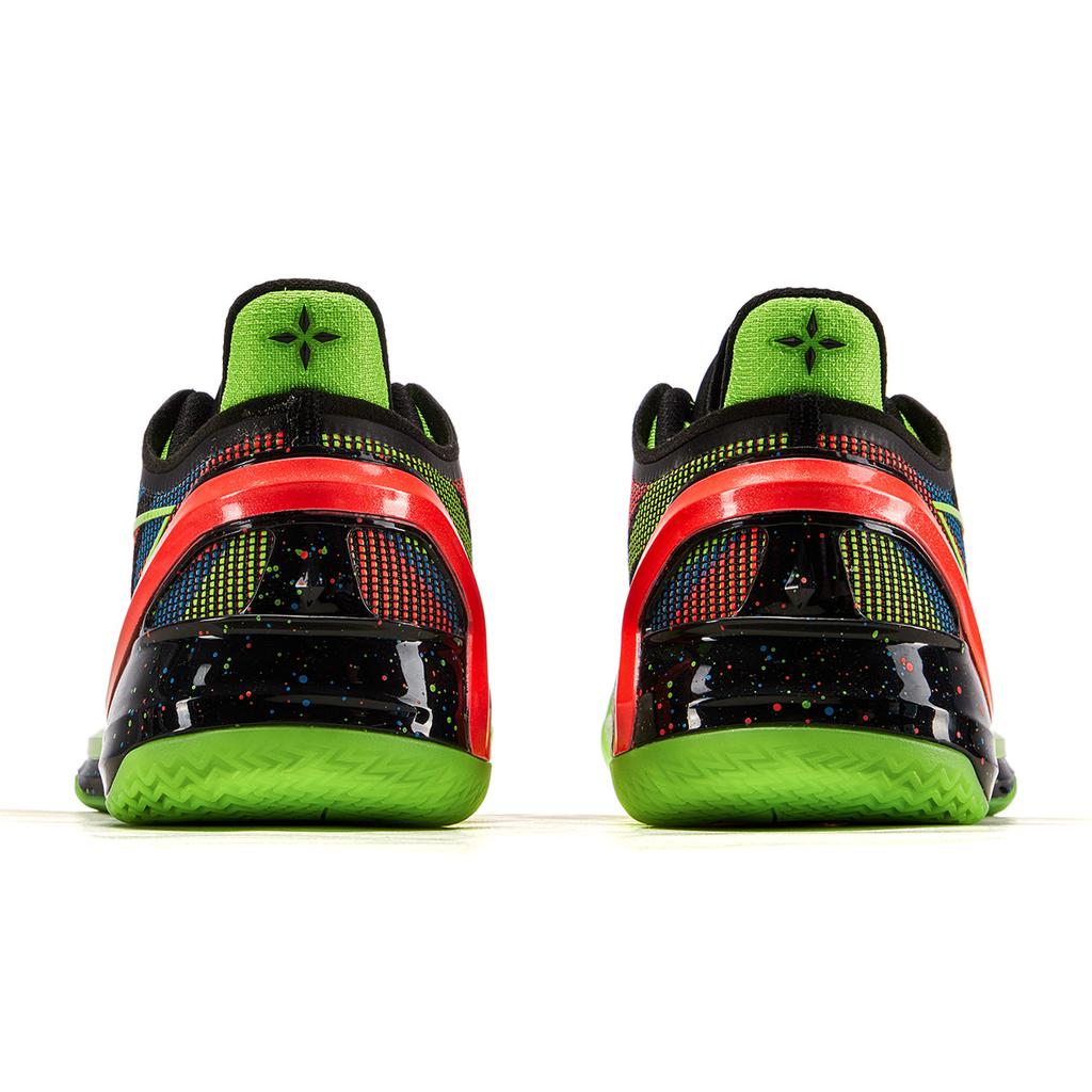 Баскетбольные кроссовки Li Ning Blade 4 V2 Мужские Низкие Флуоресцентный Ярко-Травяной Зеленый/Неоновый Фруктово-Красный ABAU037-11