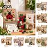 Fun Indoor Activities for Weekend Button Blessing Friendship DIY Kit, Animal Insect Craft Kits Kids Art Kit Adults Teens, Handmade Gift & Hanging