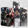 Чехол Boothill Star Rail для Apple iPhone 13 14 Plus 11 12 Mini 15 Pro Max 7 8 SE 2020 X XS XR Силиконовый Черный Мягкий Чехол для Телефона