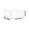 1pcs Clear Acrylic Display Case Countertop Box Organizer Stand Dustproof Protection Showcase Display Box