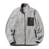 NANGA POLARTEC FLEECE ZIP This Polartec Fleece Zip Blouson Is Available In Black and Gray for Men and Perfect for Casual Outerwear or Providing Warmth