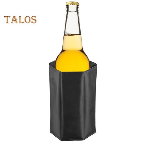 Охладитель для вина, мешок для льда, портативный быстрозамерзающий гель, складная лента-застежка, универсальный уличный охладитель для бутылок пива для пикника, напитков, шампанского